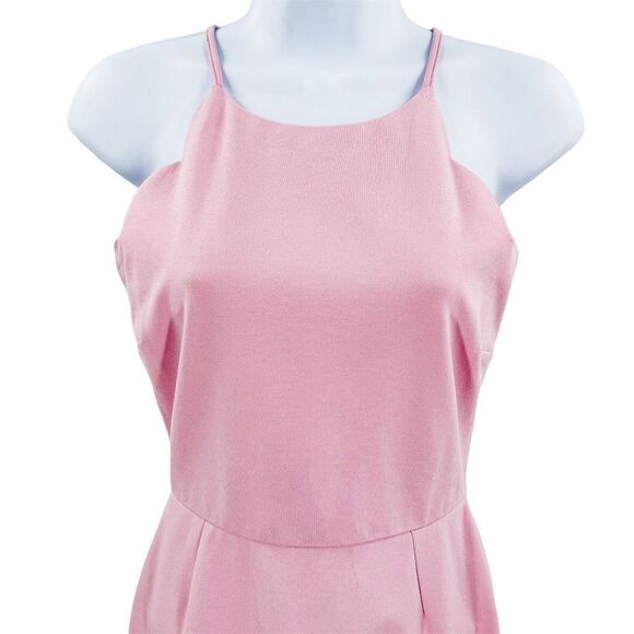 Vintage Necessary Objects Scalloped Hem Sleeveless Sheath Dress XS - Picture 3 of 8